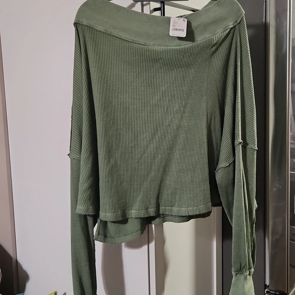 We The Free Close To You Waffle Knit Top - Picture 4 of 6